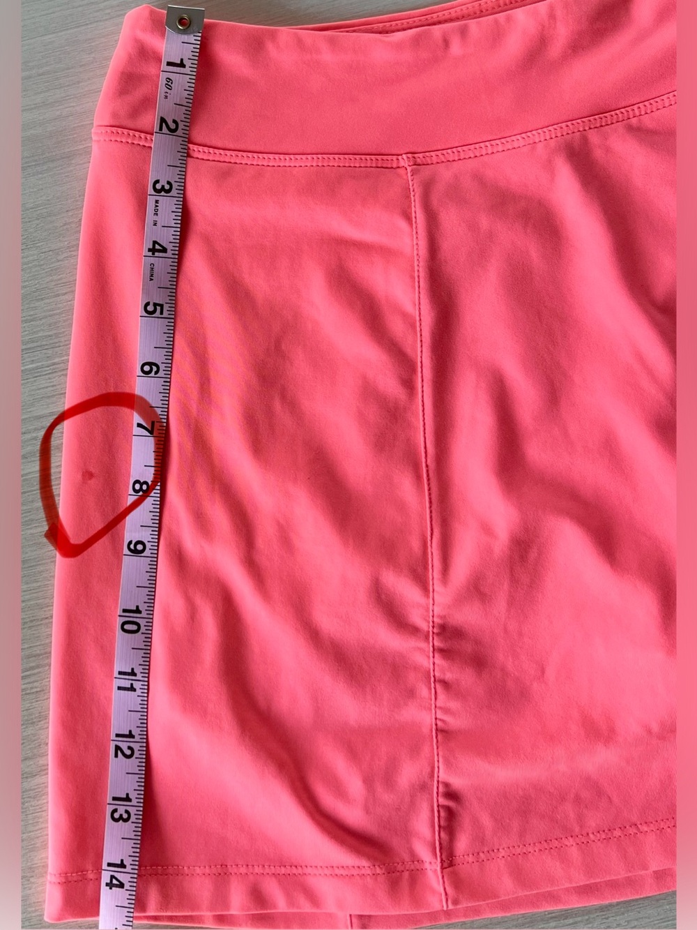 Nike Coral Pink Dri-FIT Golf Skort - Picture 5 of 5